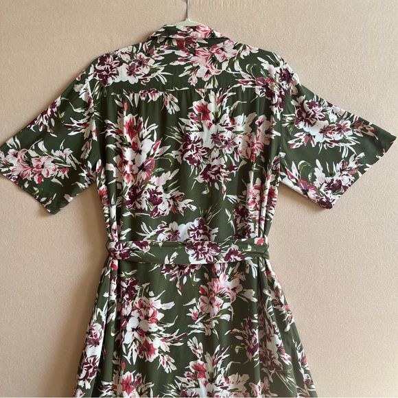 French Connection Lightweight Floriana Floral-Print Maxi Dress Beltes in size 4 - Picture 8 of 16